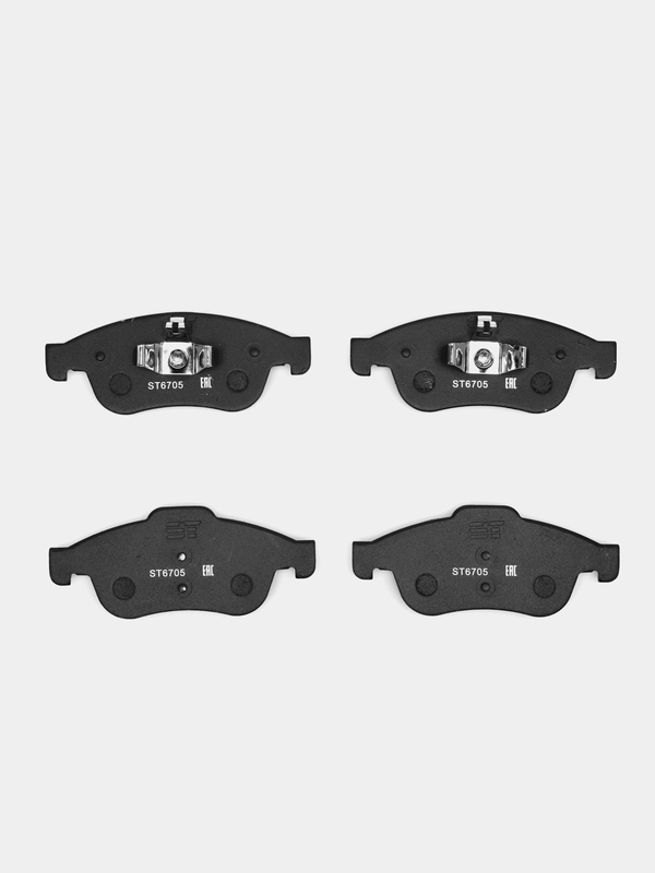 Колодки тормозные Renault Duster 11-, Arkana 19-, Fluence 10-, Megane III 08- передние ST