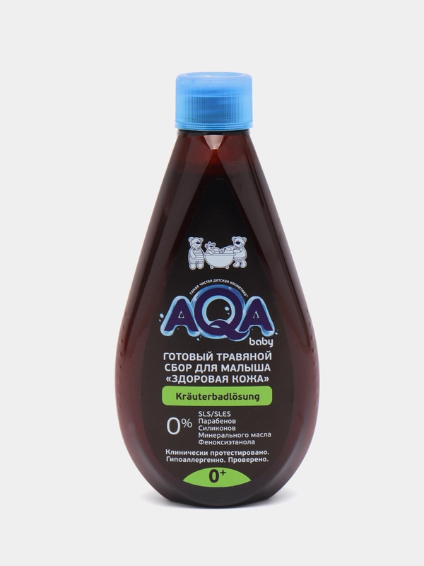 AQA baby Готовый травяной сбор для малыша "Здоровая кожа", 400 мл