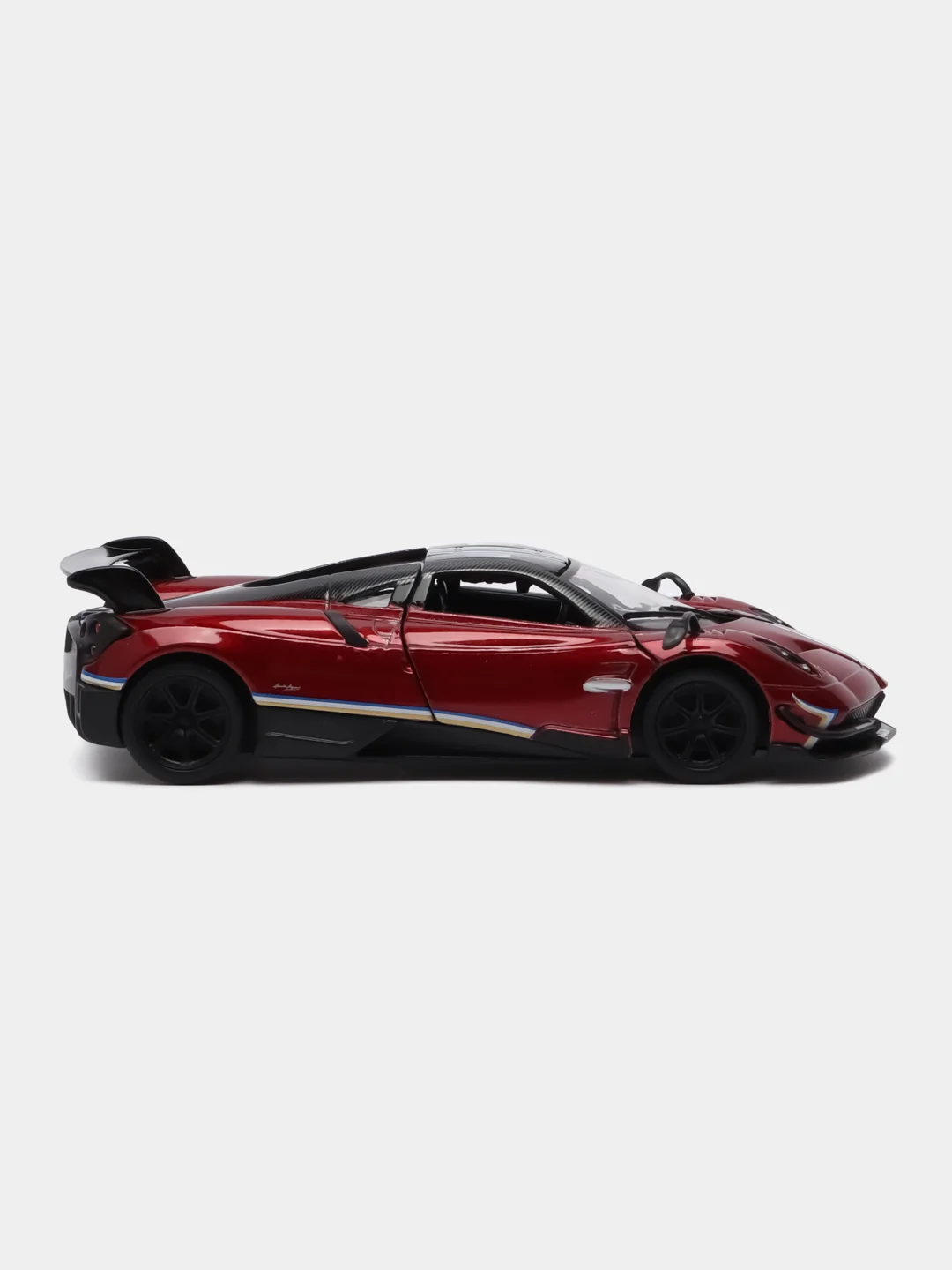 Багровый металлическая машинка Kinsmart 1:38 2016 Pagani Huayra BC с принтом KT5400DF