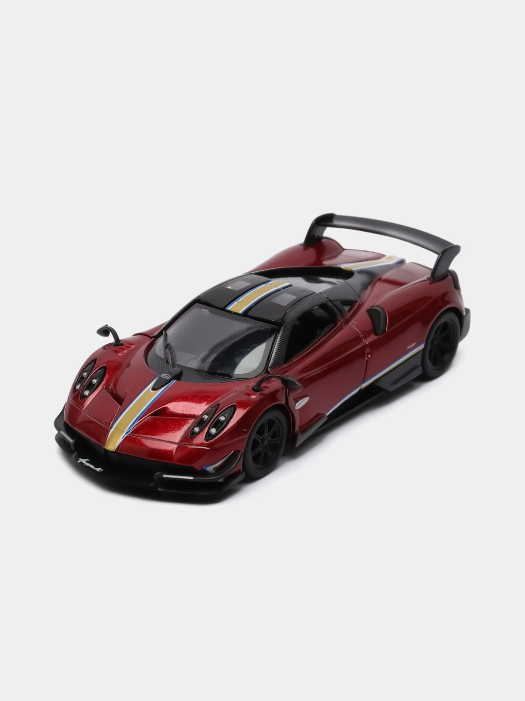 Багровый металлическая машинка Kinsmart 1:38 2016 Pagani Huayra BC с принтом KT5400DF