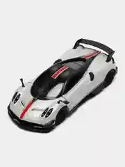 Белый металлическая машинка Kinsmart 1:38 2016 Pagani Huayra BC с принтом KT5400DF