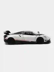 Белый металлическая машинка Kinsmart 1:38 2016 Pagani Huayra BC с принтом KT5400DF