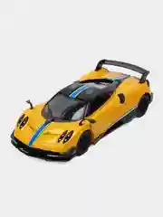 Желтый металлическая машинка Kinsmart 1:38 2016 Pagani Huayra BC с принтом KT5400DF