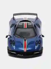 Синий металлическая машинка Kinsmart 1:38 2016 Pagani Huayra BC с принтом KT5400DF
