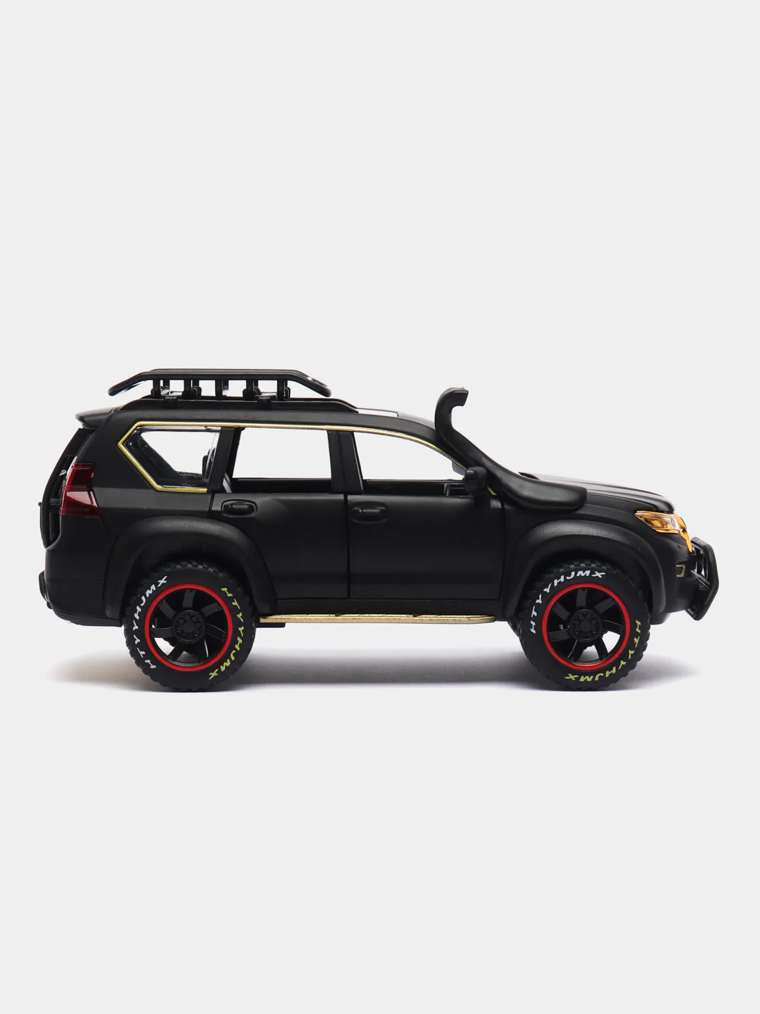 Красный металлическая машинка HengTeng 1:24 Toyota Land Cruiser Prado Off-Road 22 см, 53522-25A