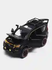 Черный металлическая машинка HengTeng 1:24 Toyota Land Cruiser Prado Off-Road 22 см, 53522-25A