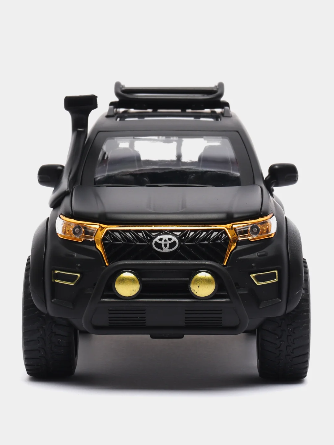 Красный металлическая машинка HengTeng 1:24 Toyota Land Cruiser Prado Off-Road 22 см, 53522-25A