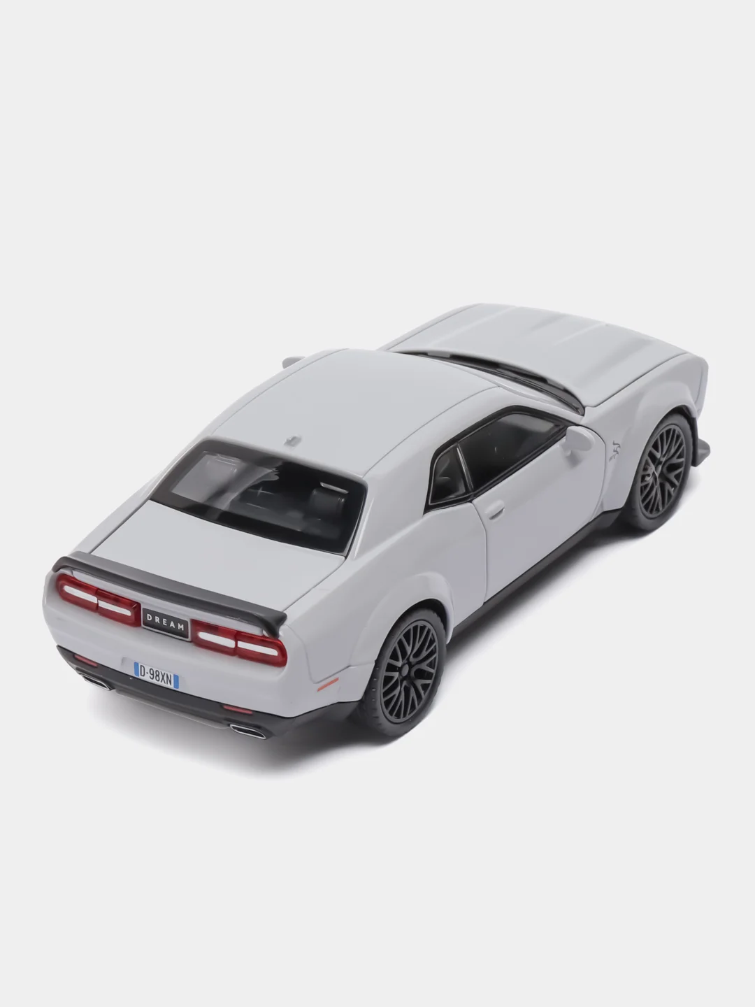 Белый металлическая машинка Jiaye Model 1:32 "Dodge Challenger" VB32791