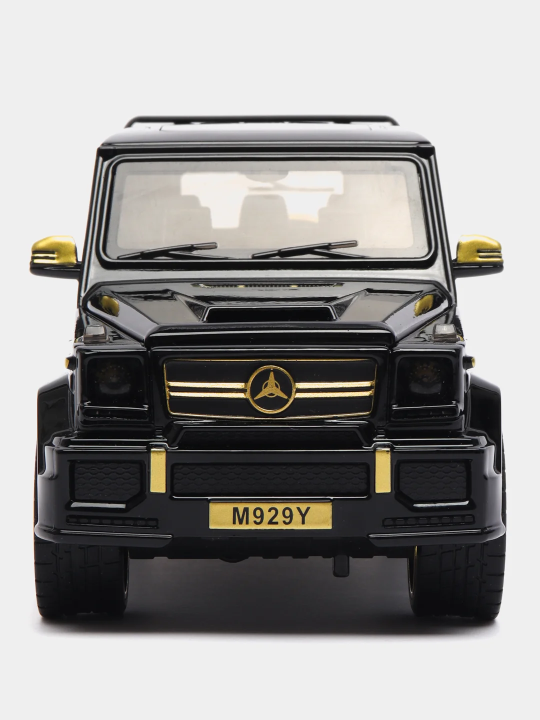 Черный машинка металлическая XLG 1:24 "Mercedes-Benz G-class Brabus" M929Y