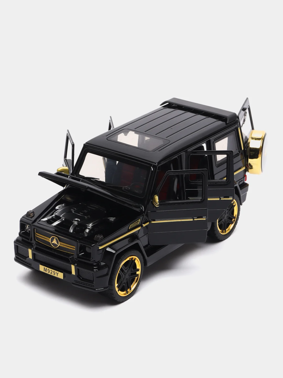 Черный машинка металлическая XLG 1:24 "Mercedes-Benz G-class Brabus" M929Y
