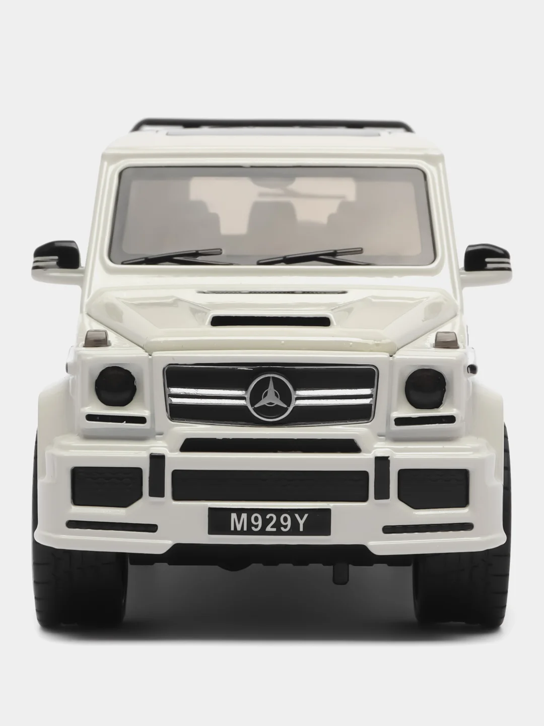 Белый машинка металлическая XLG 1:24 "Mercedes-Benz G-class Brabus" M929Y
