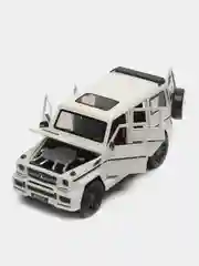 Белый машинка металлическая XLG 1:24 "Mercedes-Benz G-class Brabus" M929Y