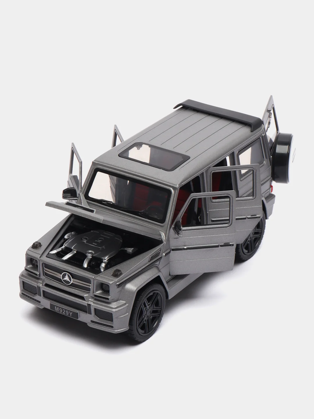 Серый машинка металлическая XLG 1:24 "Mercedes-Benz G-class Brabus" M929Y