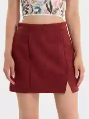 Багровый юбка женская