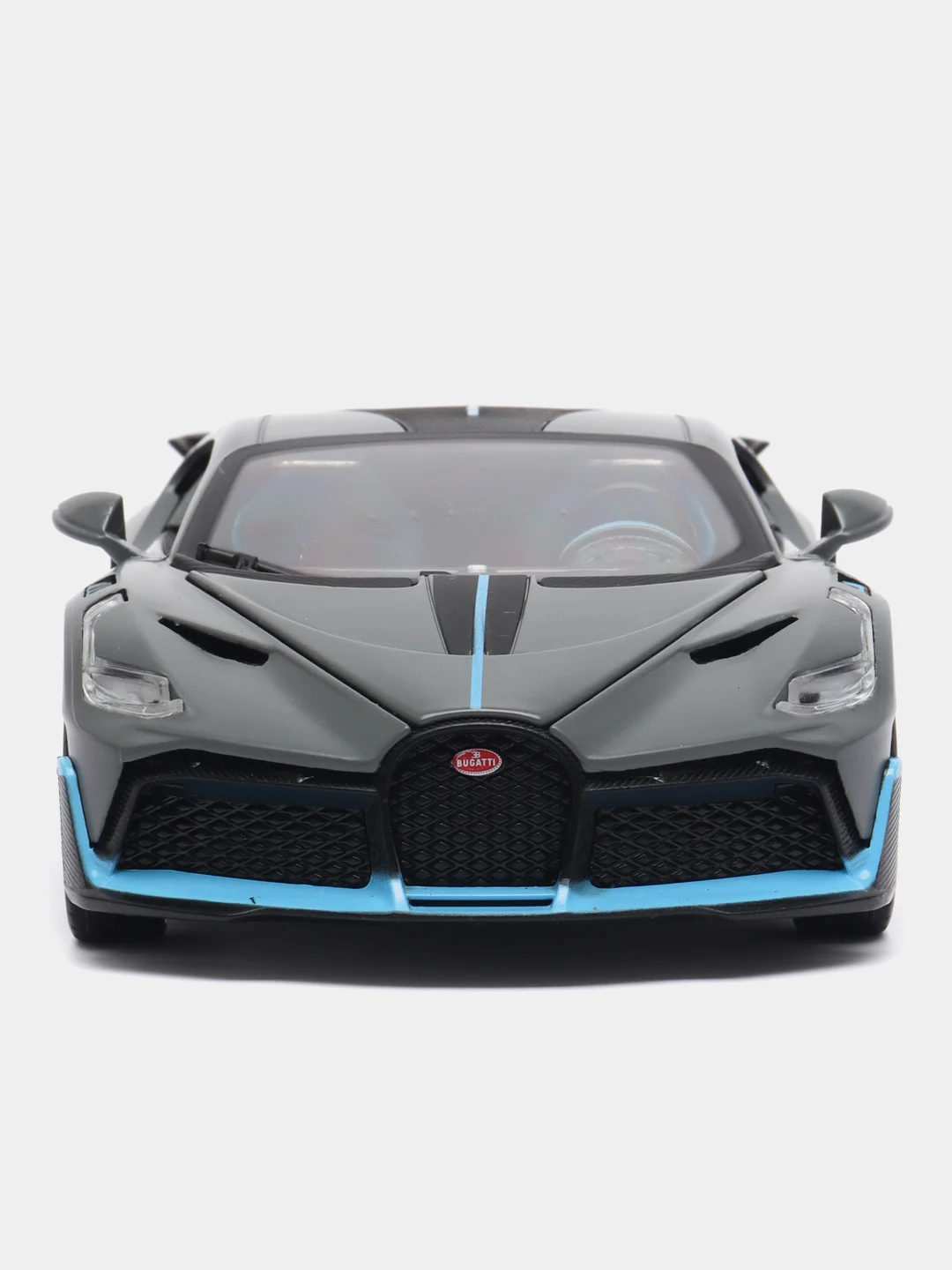 Серый металлическая машинка HengTeng Toys 1:24 Bugatti Divo 53522-22A