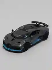 Серый металлическая машинка HengTeng Toys 1:24 Bugatti Divo 53522-22A