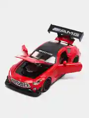 Красный металлическая машина Mercedes AMG V8 1:24 53522-18A