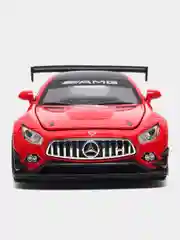 Красный металлическая машина Mercedes AMG V8 1:24 53522-18A