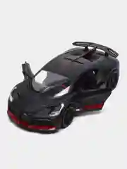 Черный металлическая машинка HengTeng Toys 1:24 Bugatti Divo 53522-22A