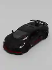Черный металлическая машинка HengTeng Toys 1:24 Bugatti Divo 53522-22A