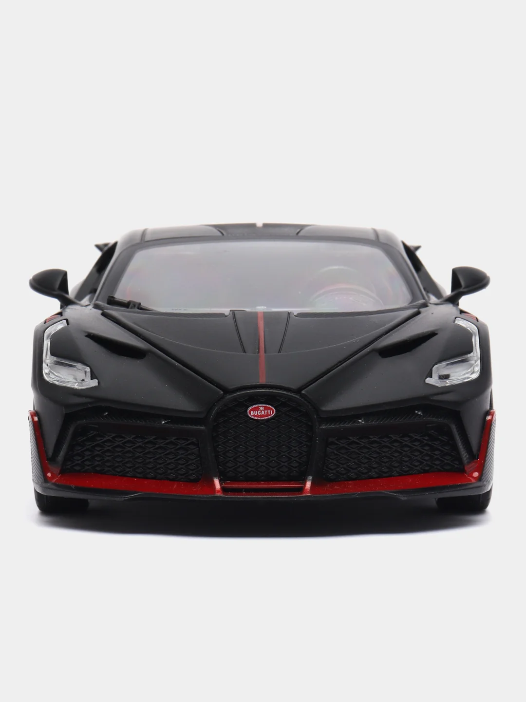 Черный металлическая машинка HengTeng Toys 1:24 Bugatti Divo 53522-22A