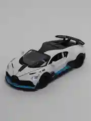 Белый металлическая машинка HengTeng Toys 1:24 Bugatti Divo 53522-22A