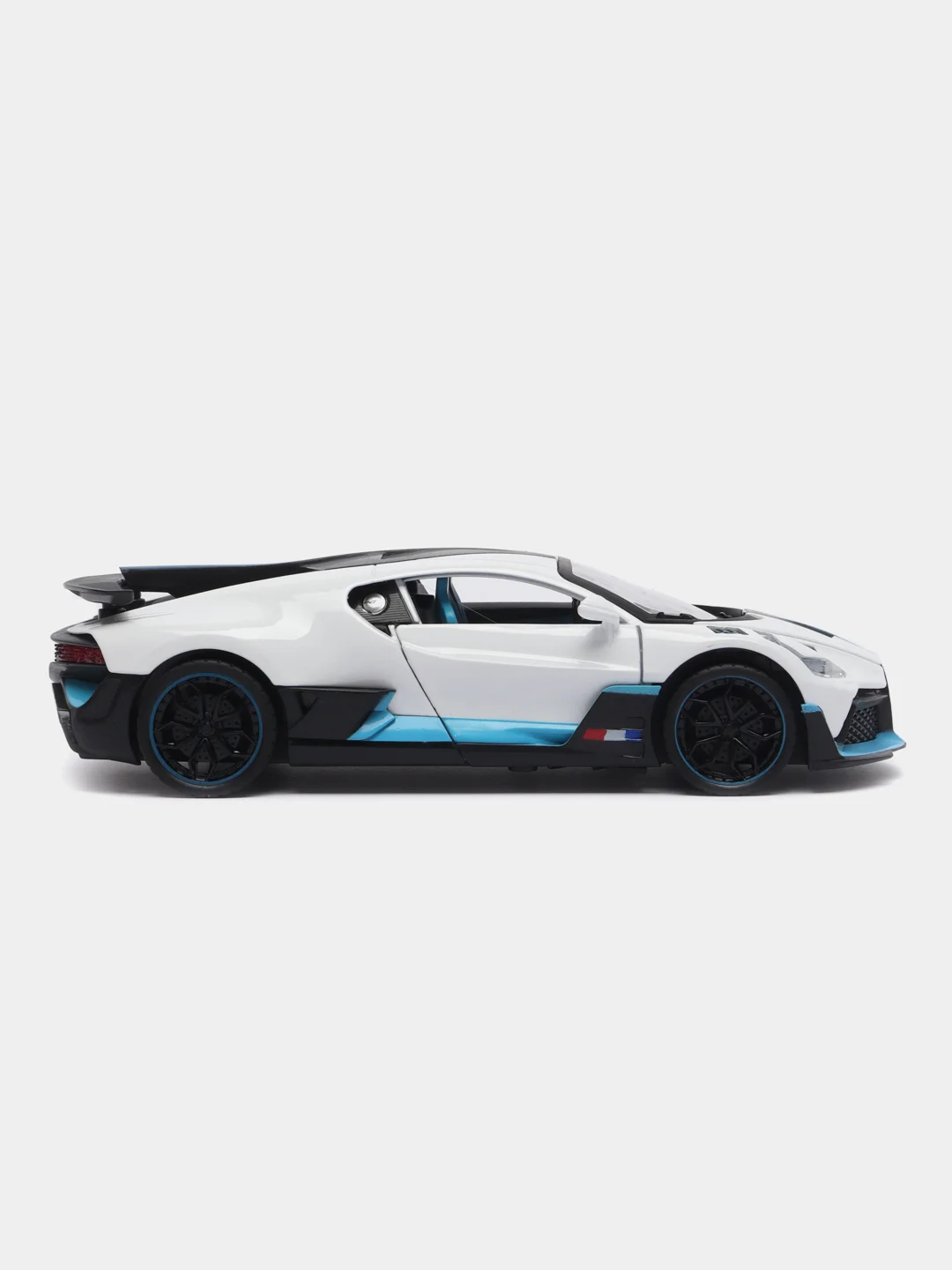 Белый металлическая машинка HengTeng Toys 1:24 Bugatti Divo 53522-22A