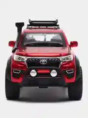 Красный металлическая машинка HengTeng 1:24 Toyota Land Cruiser Prado Off-Road 22 см, 53522-25A