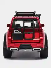 Красный металлическая машинка HengTeng 1:24 Toyota Land Cruiser Prado Off-Road 22 см, 53522-25A