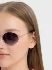 Очки солнцезащитные, имиджевые унисекс с чехлом
