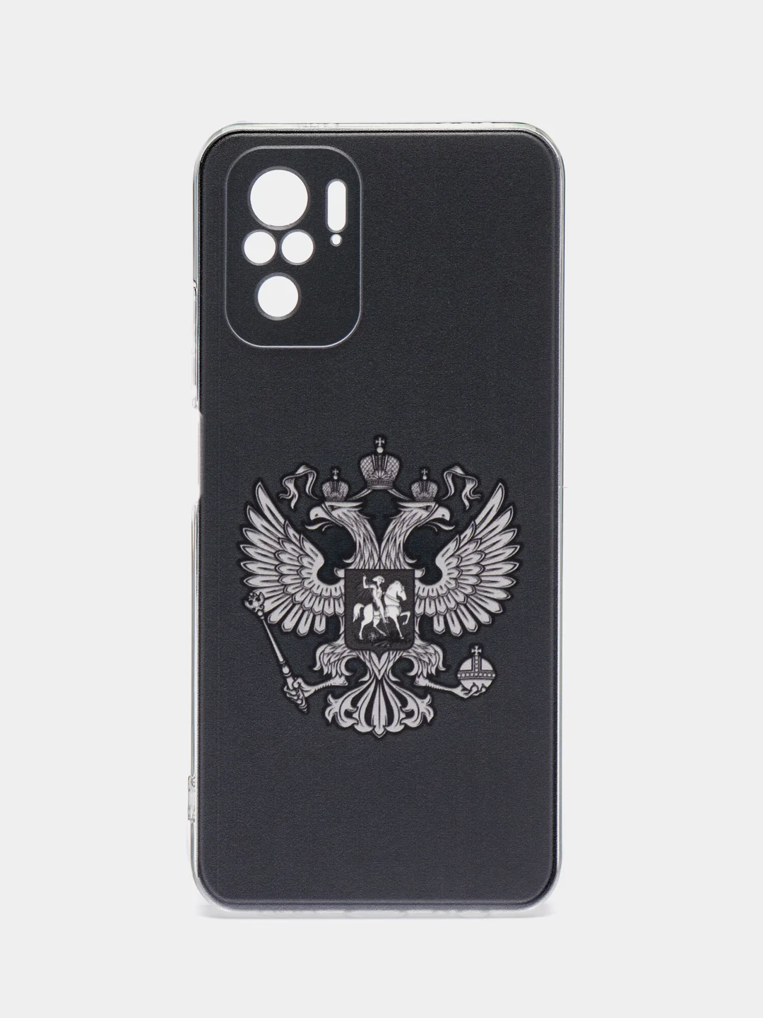 Приглушённый хаки чехол на Xiaomi Redmi Note 10/Note 10S/Poco M5s / Сяоми Редми Нот 10/10С с рисунком