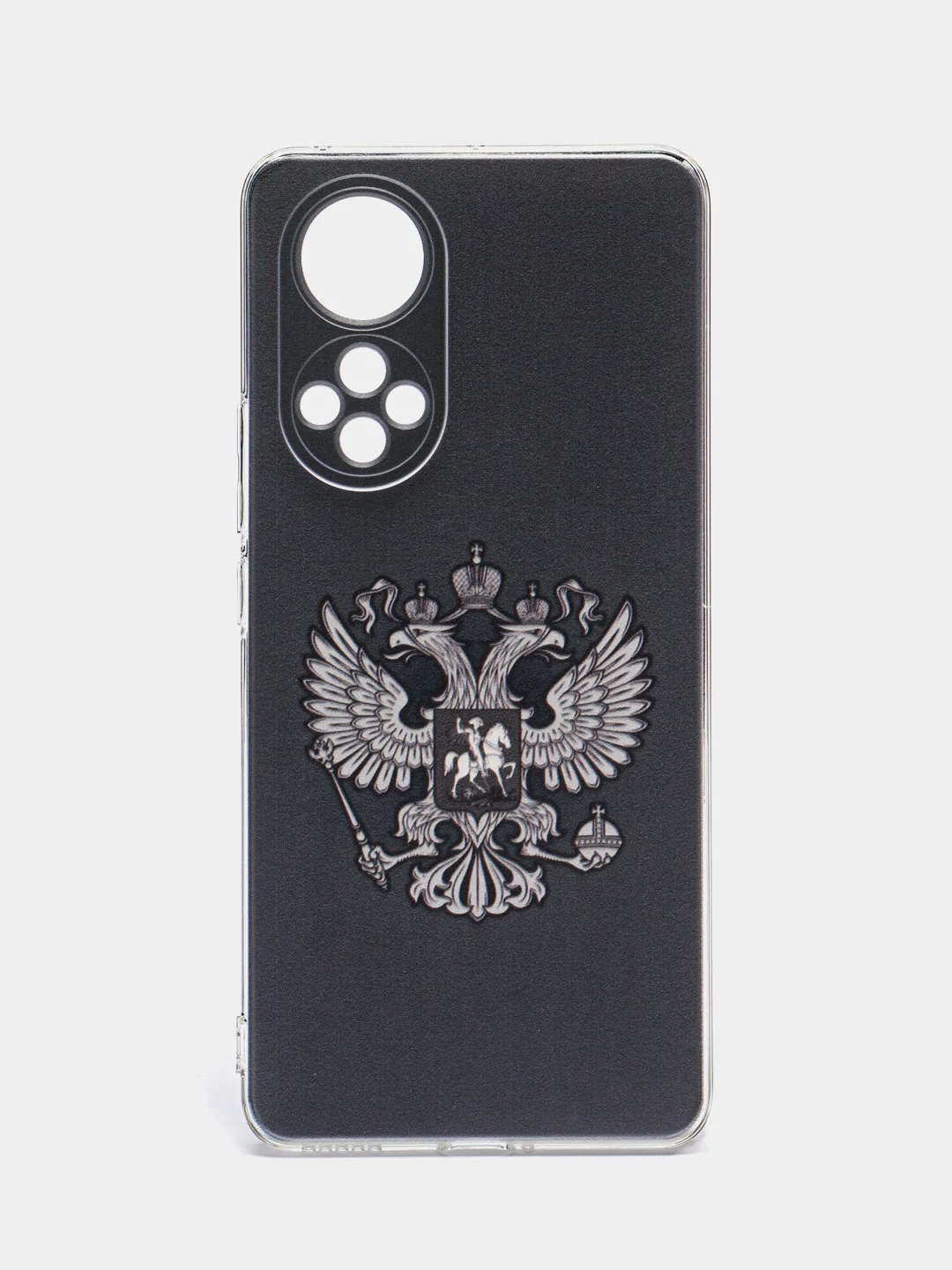 Приглушённый хаки чехол на Huawei Nova 9/Honor 50 / Хуавей Нова 9/Хонор 50 прозрачный, с рисунком