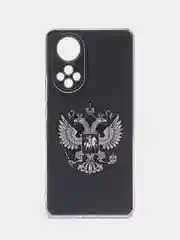 Приглушённый хаки чехол на Huawei Nova 9/Honor 50 / Хуавей Нова 9/Хонор 50 прозрачный, с рисунком