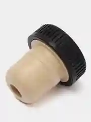 Черный пробка, по 5 штук, полимерная, Камю, 19,5 мм, для бутылок