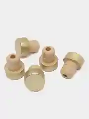 Бордовый пробка, по 5 штук, полимерная, Камю, 19,5 мм, для бутылок