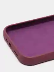 Бордовый чехол Silicone Case для iPhone 11/12/13/14/Pro/Max/Plus/Mini, с функцией MagSafe (Магсейф)