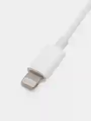 Белый переходник для наушников iPhone адаптер lighting - 3,5 mm jack кабель aux