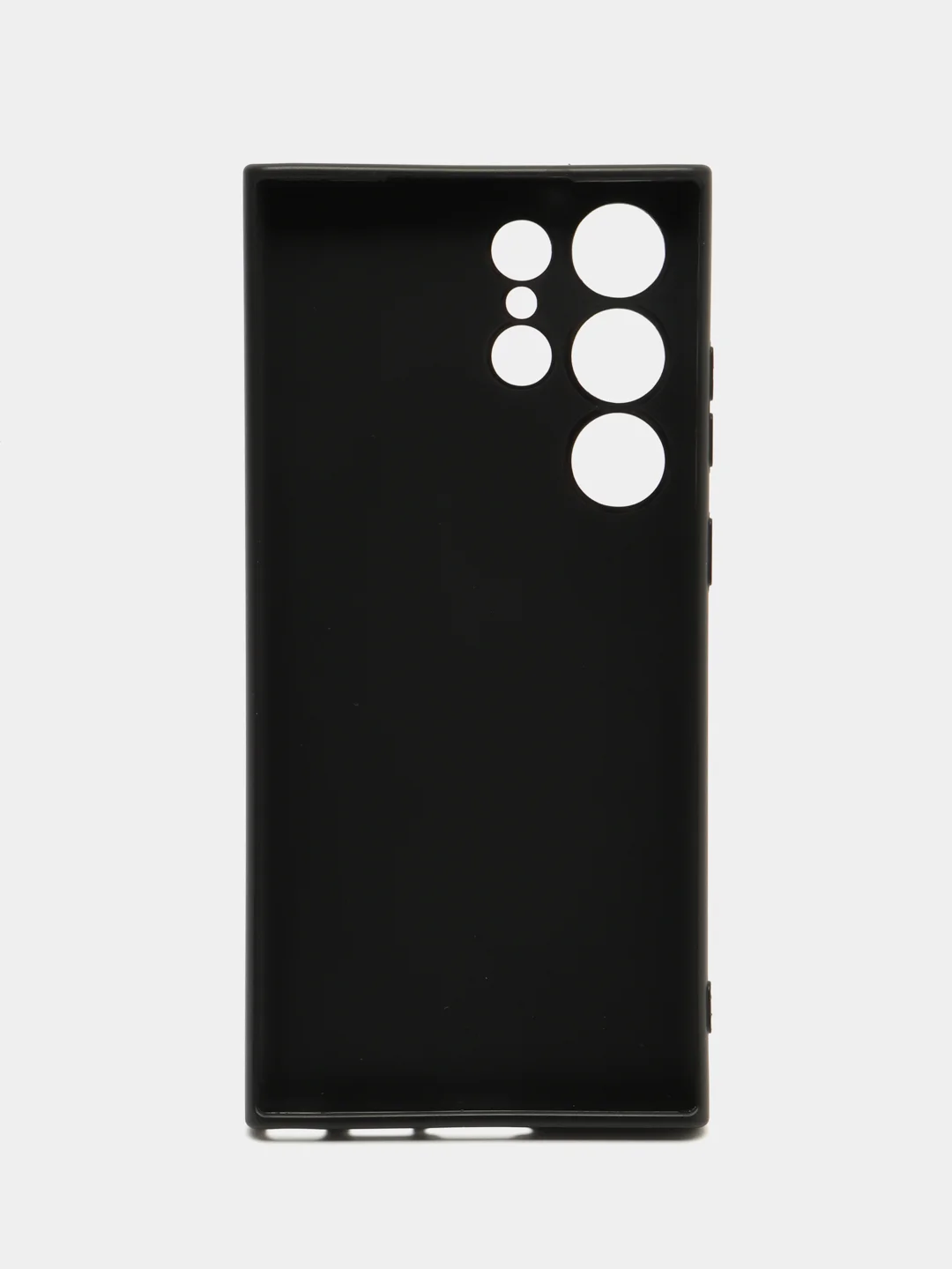 Угольный чехол для Samsung Galaxy S23 Ultra (Самсунг Галакси С23 Ультра), силиконовый, черный