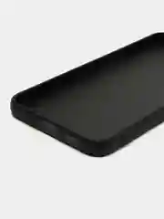 Угольный чехол для Samsung Galaxy S23 Plus (Самсунг Галакси С23 Плюс), черный, силиконовый