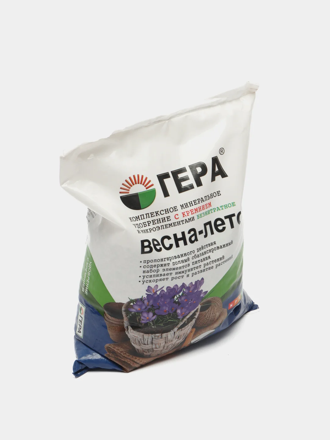 Удобрение комплексное с кремнием, диатомитом, "Весна-Лето", 0,9 кг, ГЕРА