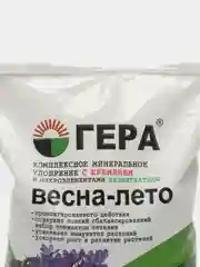 Удобрение комплексное с кремнием, диатомитом, "Весна-Лето", 0,9 кг, ГЕРА