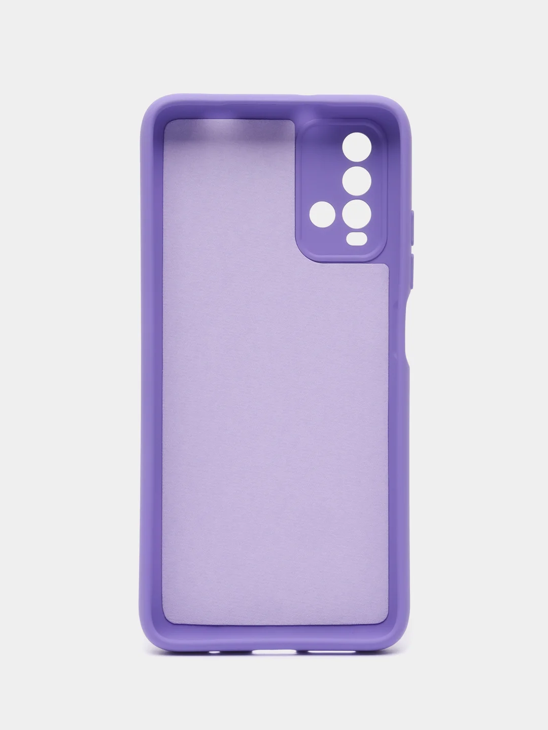 Аметистовый накладка для Xiaomi Redmi 9T, силиконовая, soft touch, с рисунком