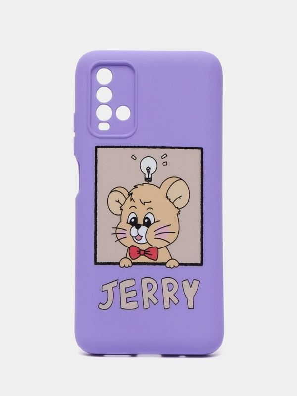 Накладка для Xiaomi Redmi 9T, силиконовая, soft touch, с рисунком