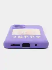 Аметистовый накладка для Xiaomi Redmi 10, силиконовая, soft touch, с рисунком