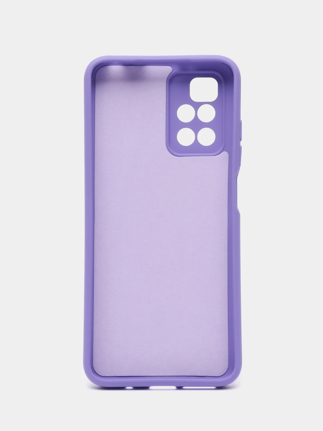 Аметистовый накладка для Xiaomi Redmi 10, силиконовая, soft touch, с рисунком