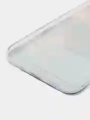 Фиолетовый силиконовый чехол на Xiaomi Redmi 9A / Сяоми Редми 9А прозрачный с рисунком, защита камеры