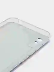 Фиолетовый силиконовый чехол на Xiaomi Redmi 9A / Сяоми Редми 9А прозрачный с рисунком, защита камеры