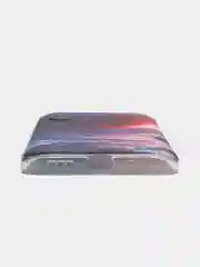 Фиолетовый силиконовый чехол на Xiaomi Redmi 9A / Сяоми Редми 9А прозрачный с рисунком, защита камеры