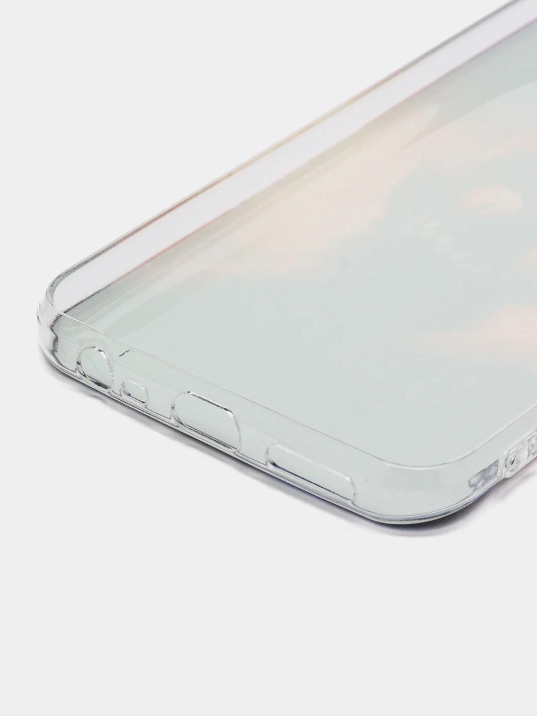 Индиго силиконовый чехол на Xiaomi Redmi 8 / Сяоми Редми 8 прозрачный, с рисунком, защита камеры