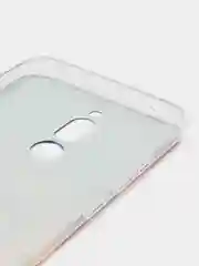Индиго силиконовый чехол на Xiaomi Redmi 8 / Сяоми Редми 8 прозрачный, с рисунком, защита камеры